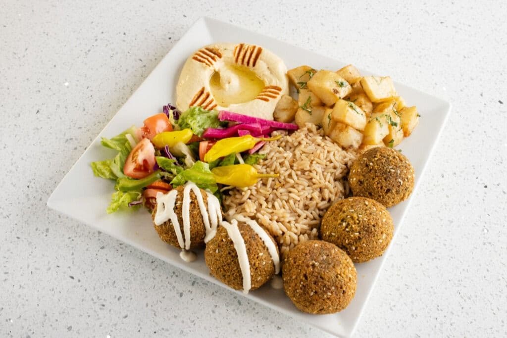 3. Falafel Plate