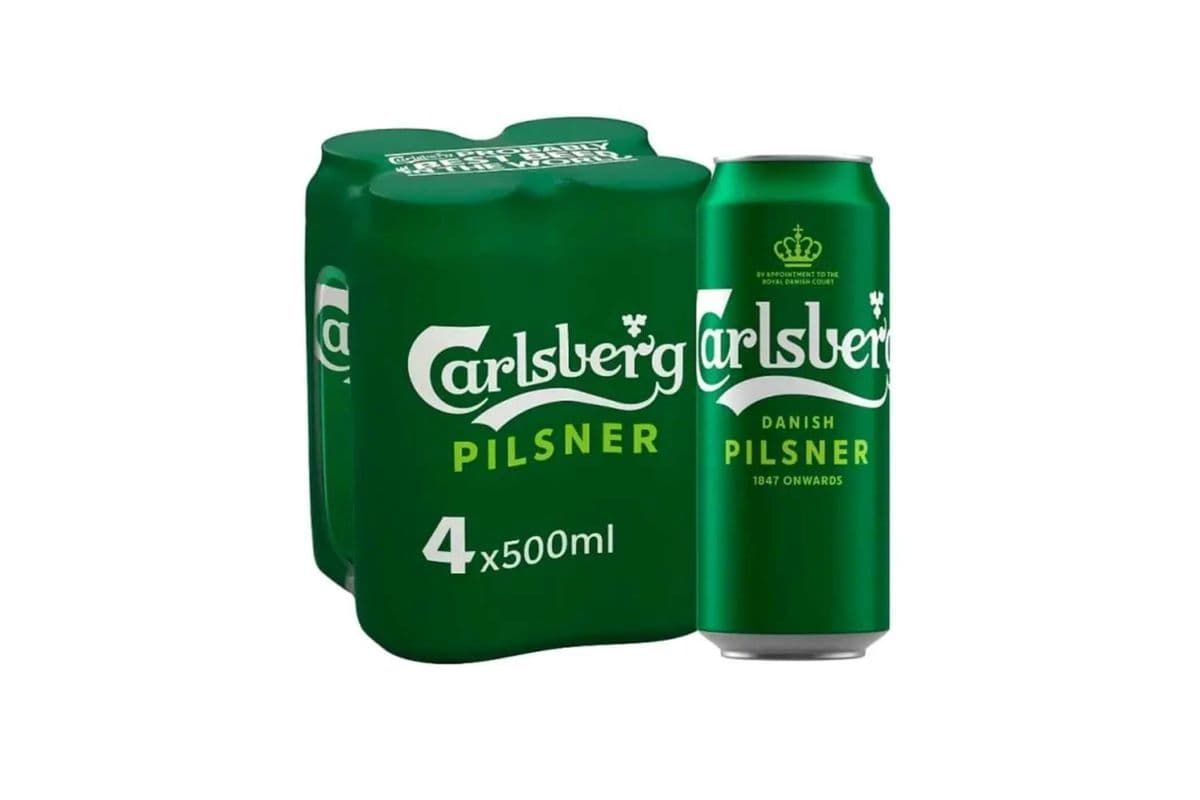 CARLSBERG PILSNER 4X473ML CAN (473ML)