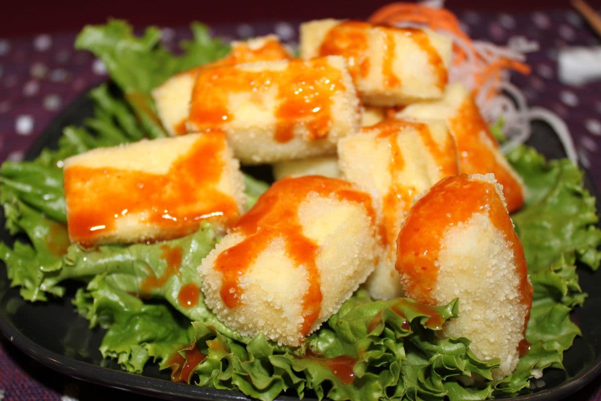 24. Spicy Agedashi Tofu