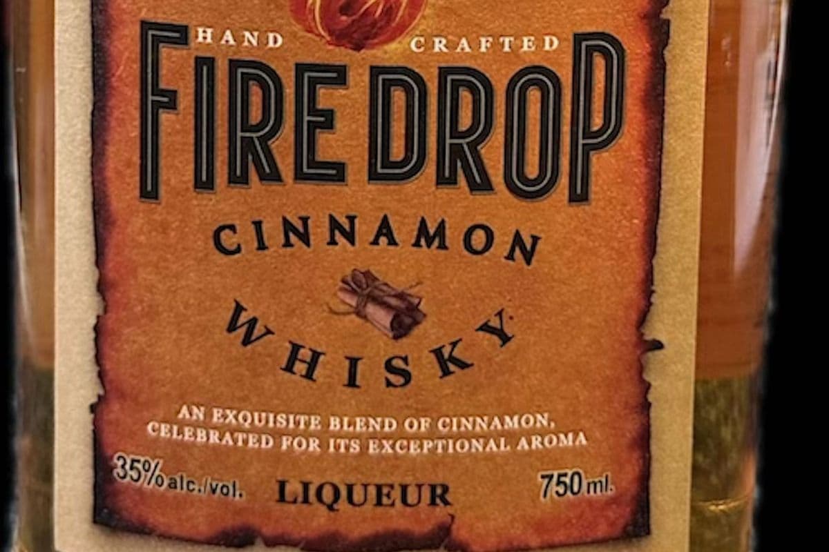 FIRE DROP CINNAMON WHISKY 750ML (1 x 750ML)