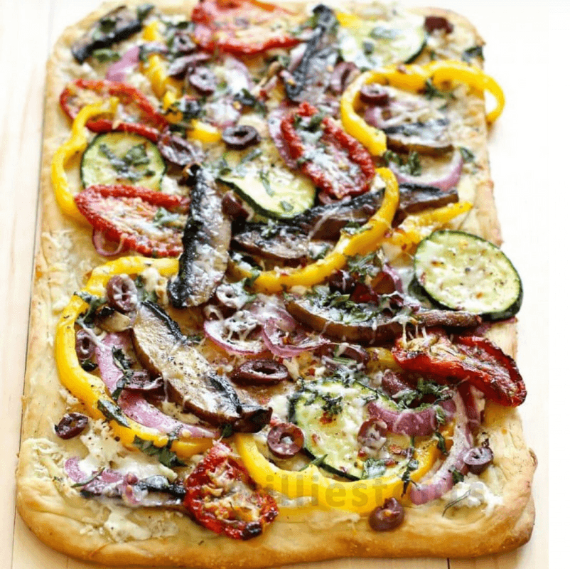 Grilled Veggie Flatbread