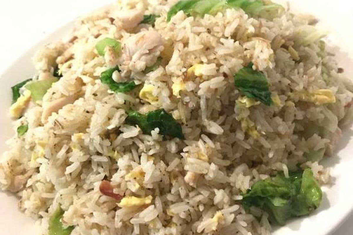 65A. Riz frit au poisson salé et au poulet / Salted Fish and Chicken Fried Rice