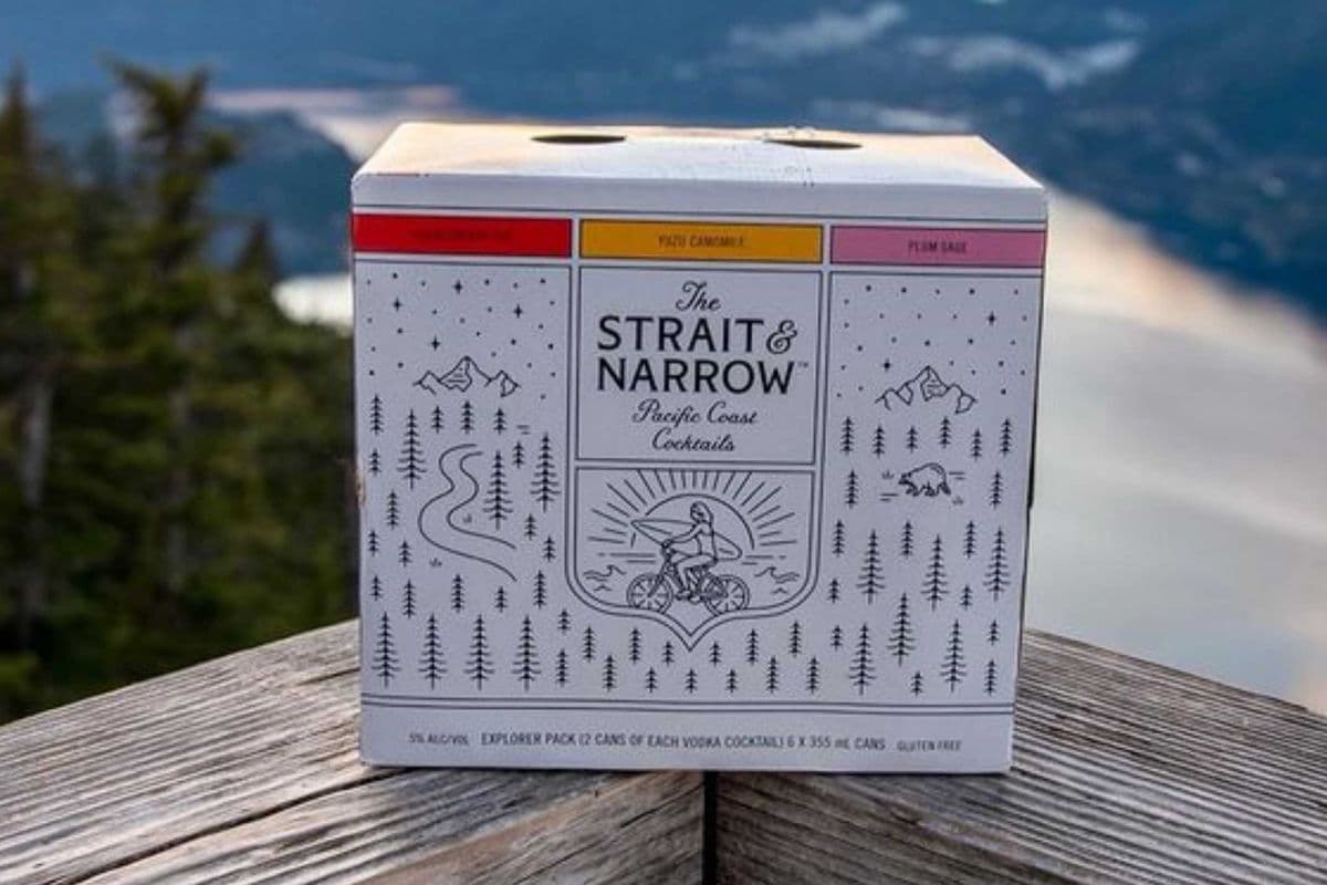 Strait And Narrow Explorer Pack Vodka (6 x 355 ml)