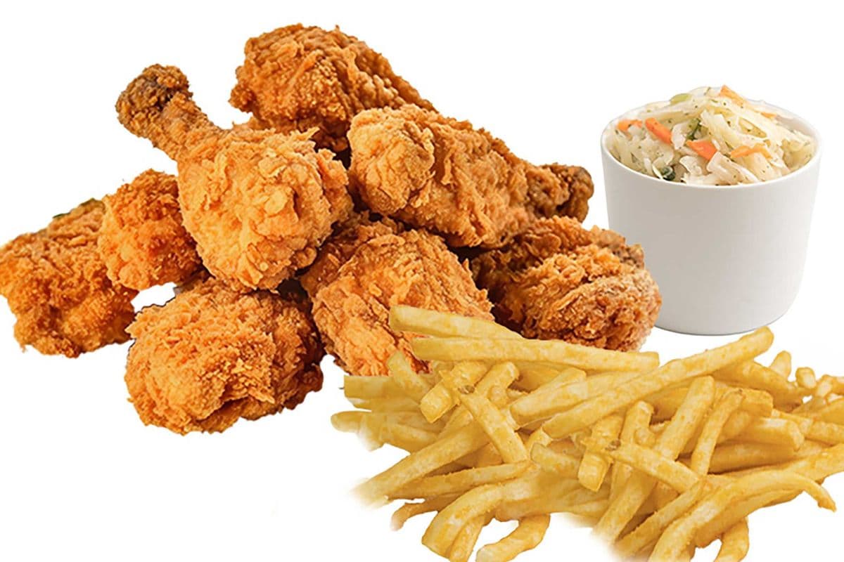 Six Pieces of Chicken and Two Medium Sides