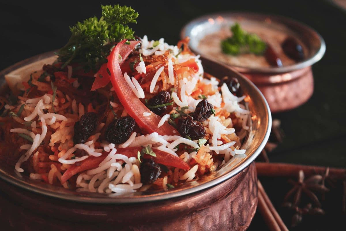 Lamb briyani