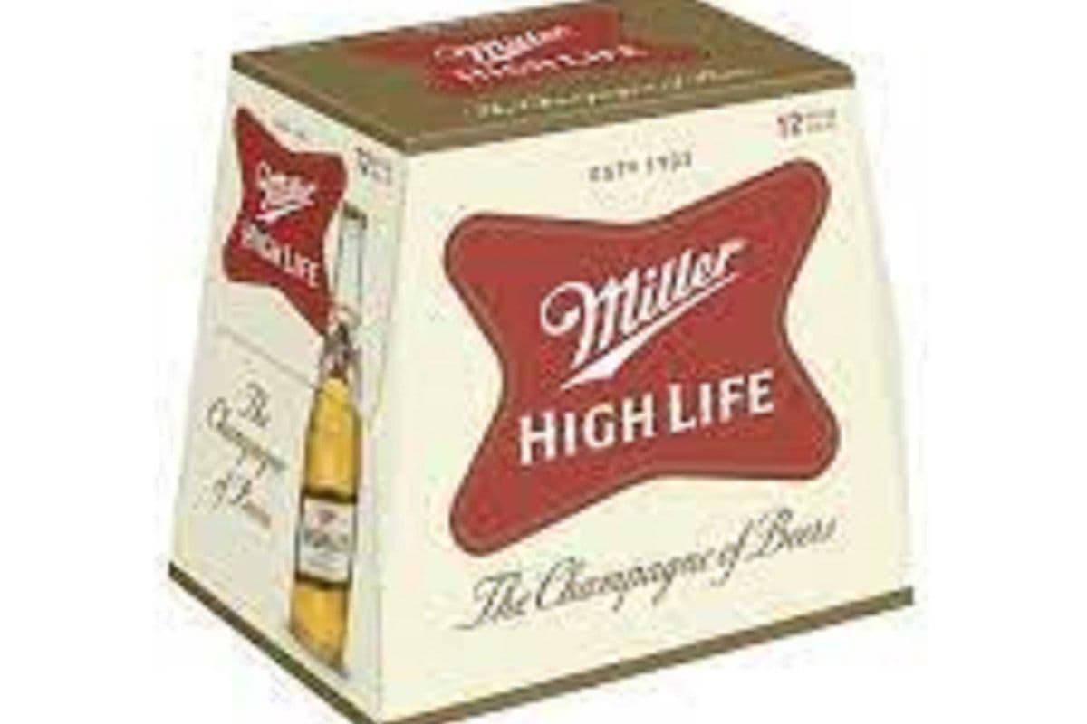 Miller High Life 12 Bottle (1 x 355ml)