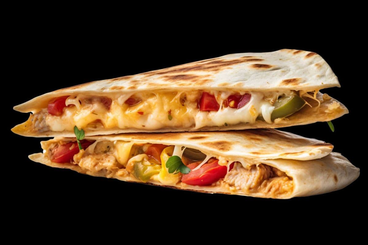 Loaded Protein Cheesy Quesadillas (Double Protein)