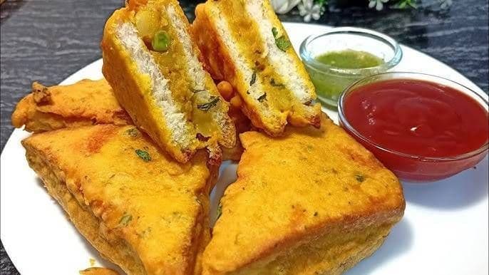 Bread Pakora / Bread pakora