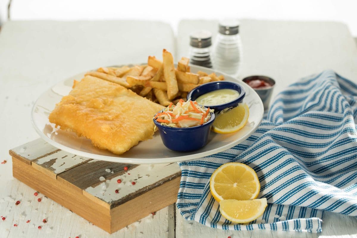 Halibut Fish and Chips