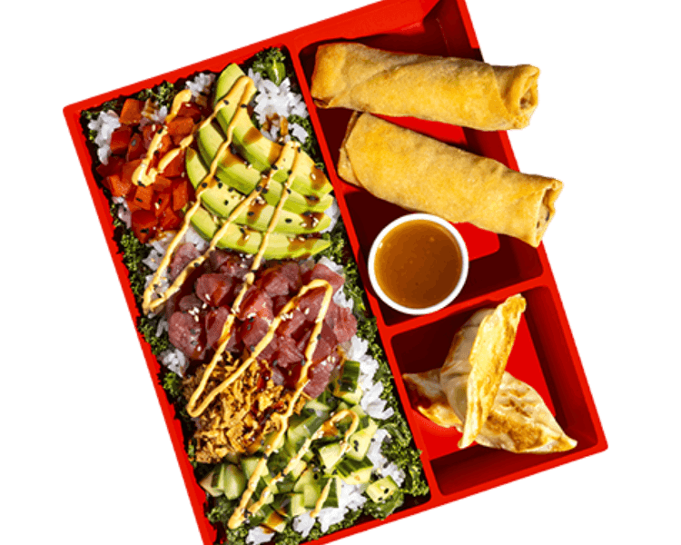 Build your own Poke Bento