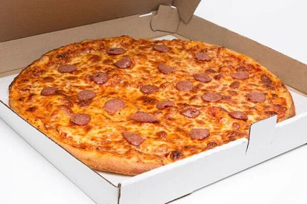 Petite pizza 10" au pepperoni / 10" Small Pepperoni Pizza