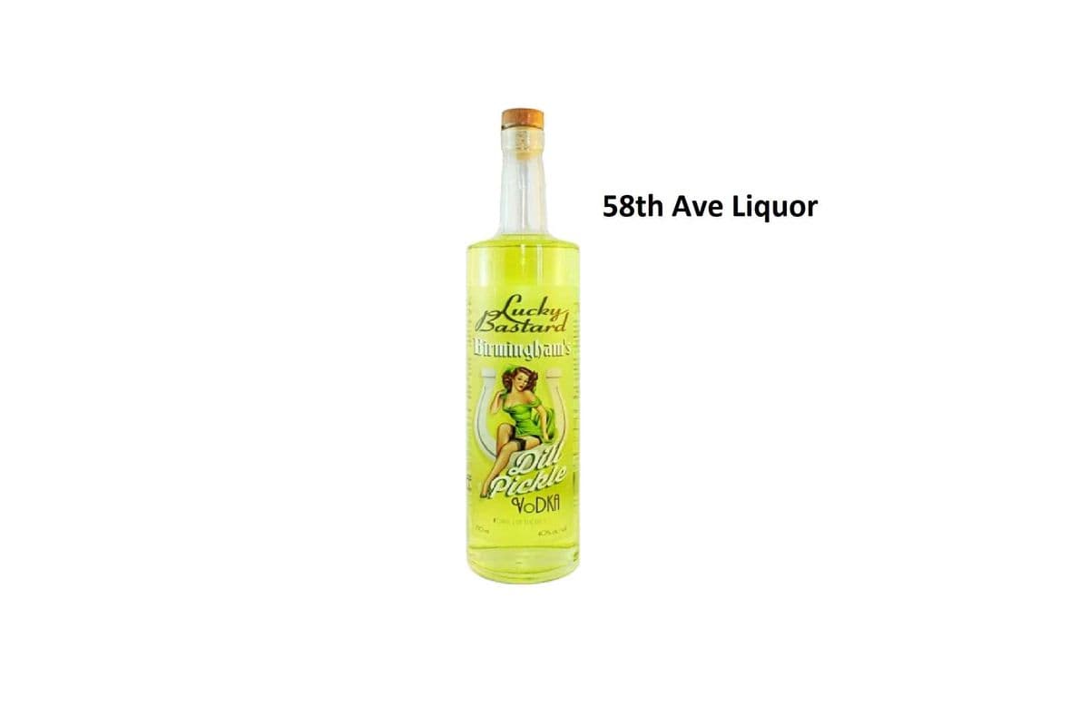 LUCKY BASTARD DILL PICKLE VODKA (1 x 750 ML )
