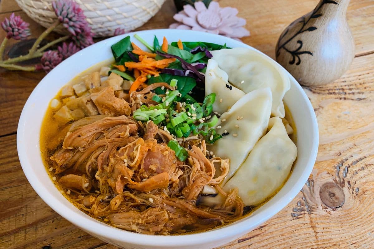 Soupe Udon au Poulet / Chicken Udon Soup