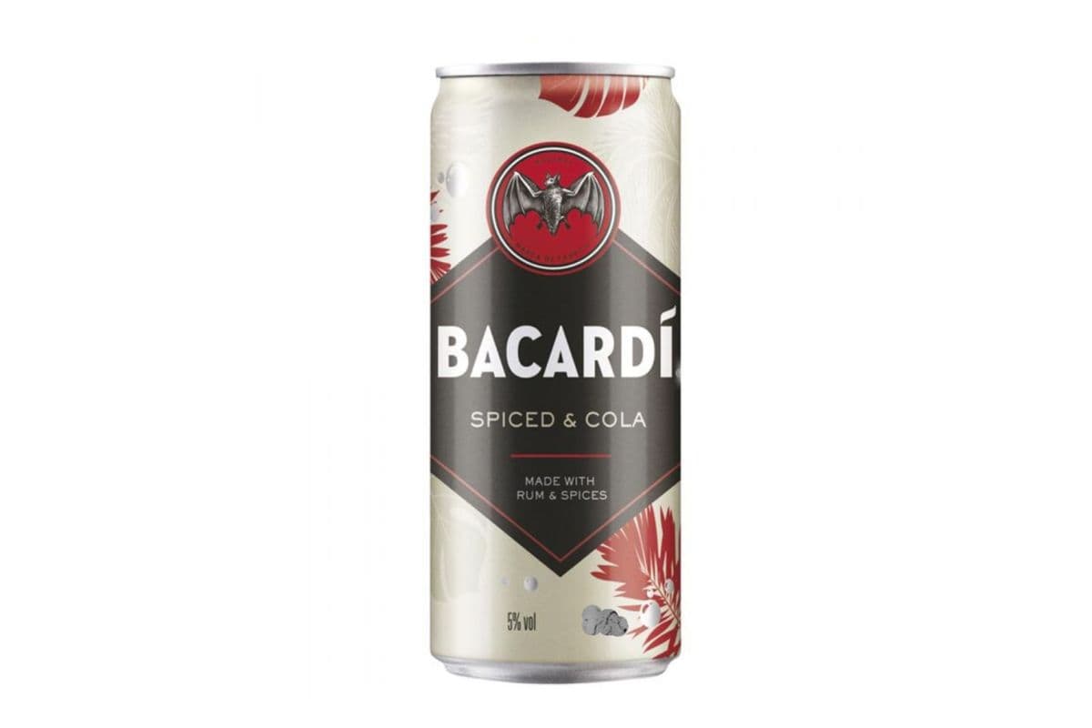 Bacardi Spiced and Cola (473 ml) (1 x 473 ML)