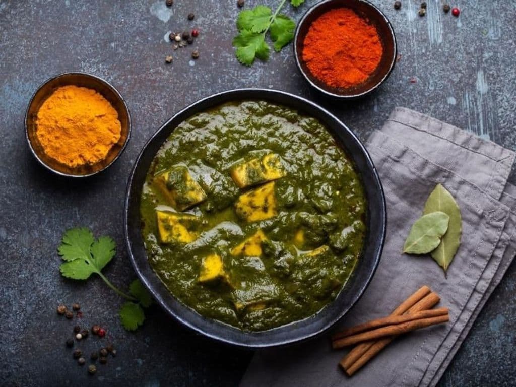 Palak paneer