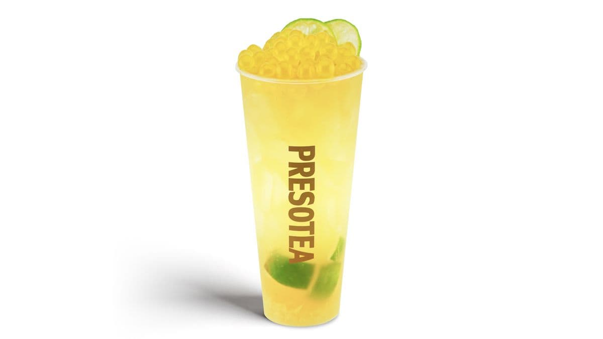 Yuzu Lime Crush Tea / Limonade verte au yuzu