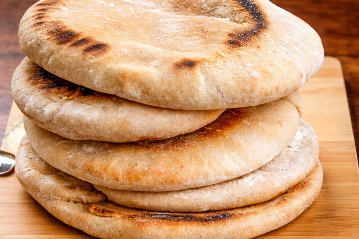 Large size Pita Bread (6 large pitas)