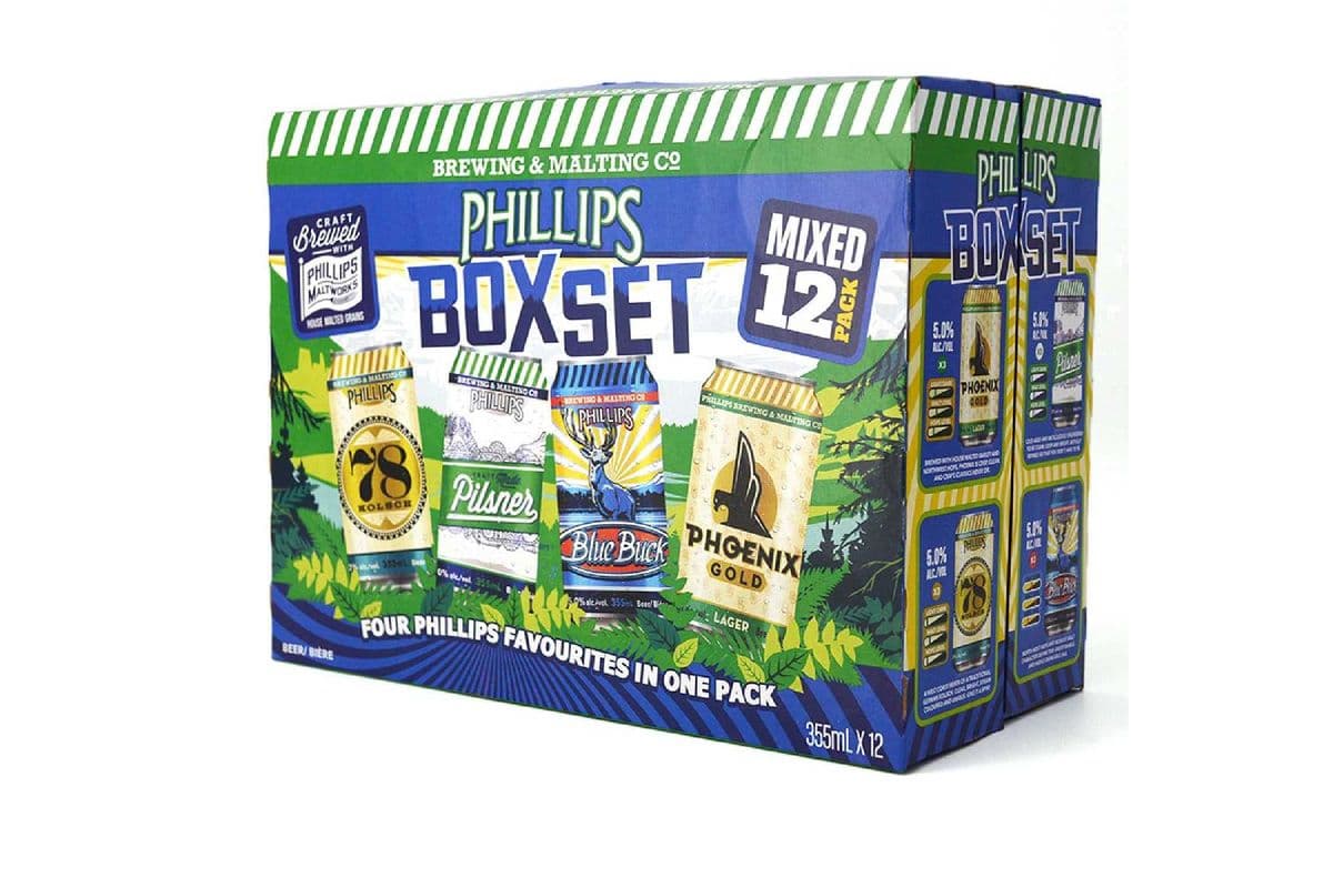 Phillips Box Set Mixed Pack (12 Pack Cans) (12 x 355 ml Cans)