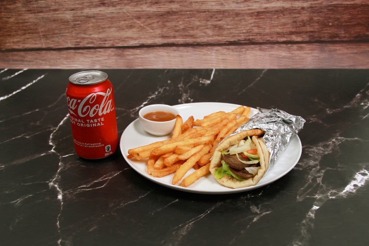 Assiette pita gyros