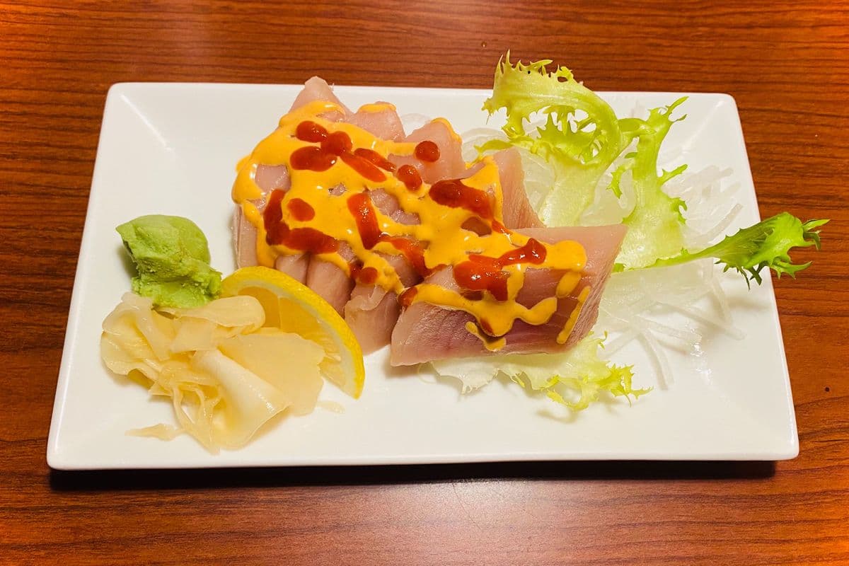Spicy Tuna Sashimi (5 pcs)