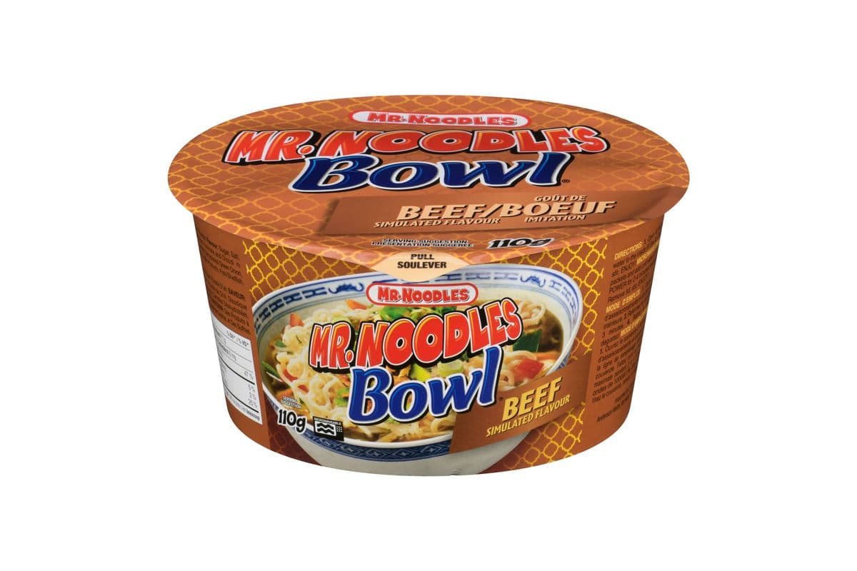 Mr Noodles Beef Bowl (110g) - 77526