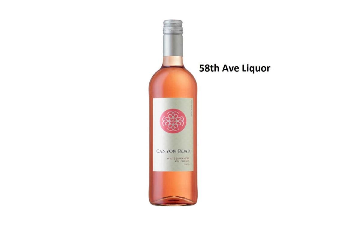CANYON ROAD WHITE ZINFANDEL 750ML (1 x 750ML)