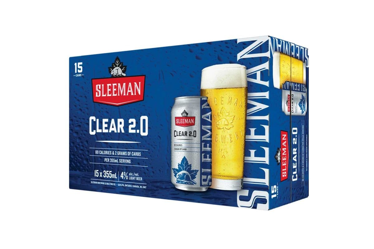 Sleeman Clear 2.0 (15 Can Pack) (15 x 355ml)