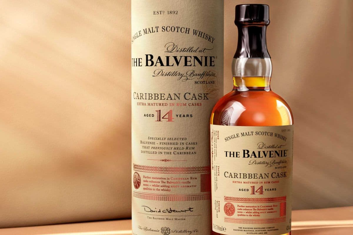 BALVENIE CARIBBEAN CASK 14 YEARS (750ML) (1 x 750ML)