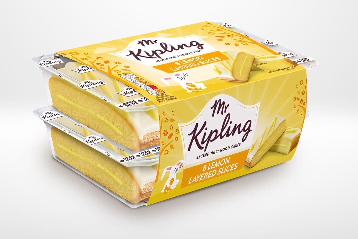 Mr Kipling Lemon Cake (6 Slices)