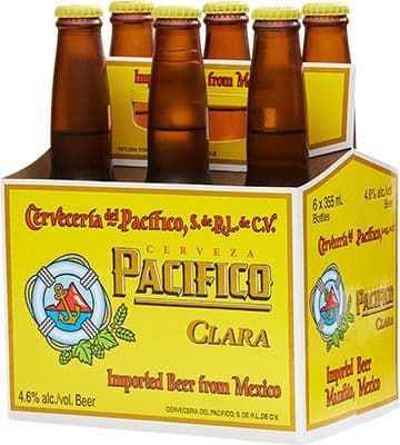 Cerveceria Modelo Pacifico, 6 x 355 ml