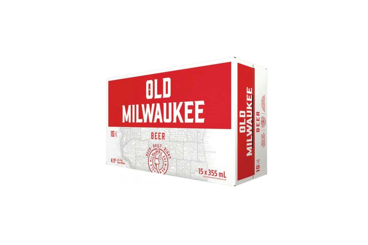 Old Milwaukee American Lager Beer (15 x 355ml)
