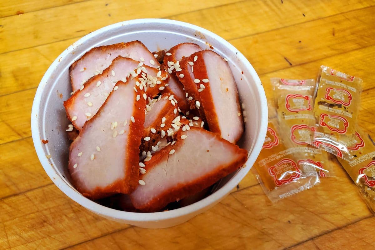 10. Sliced Barbequed Pork