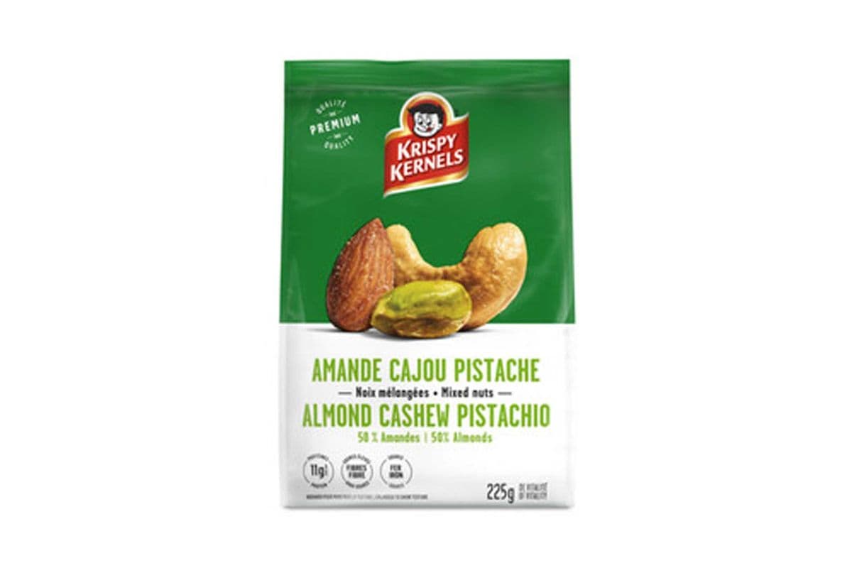 Krispy Kernels Mix Nuts Almond Cashew Pistachio 225g