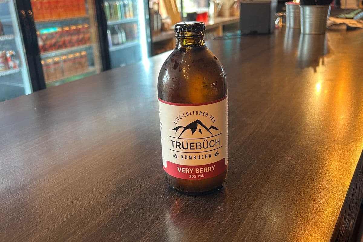 Unleaded Very Berry True Buch Kombucha (355ml Bottle) (355ml)