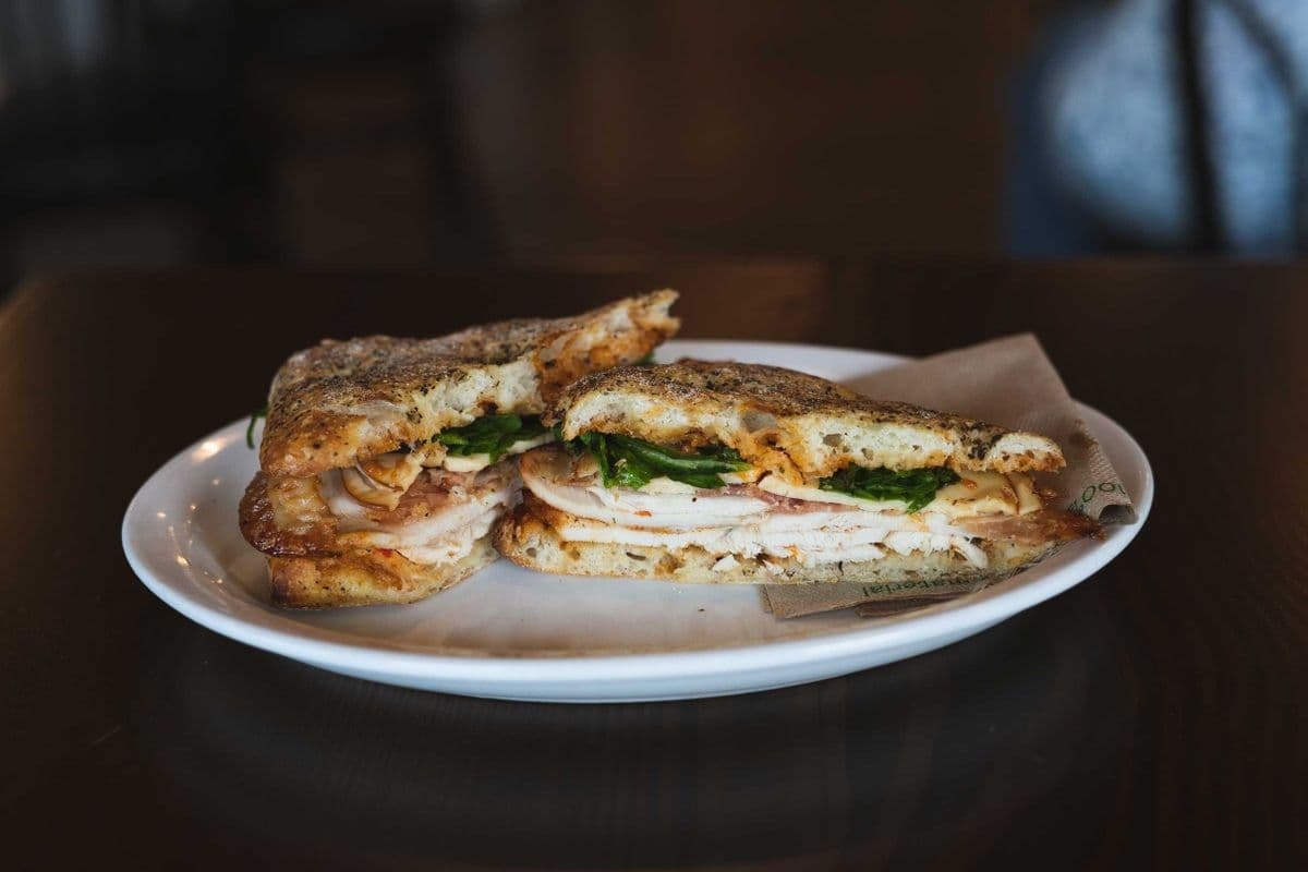 Pesto Turkey Panini