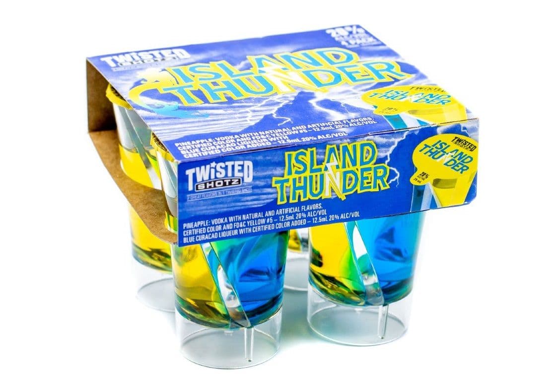 Twisted Shotz- Island Thunder (4 Pack)