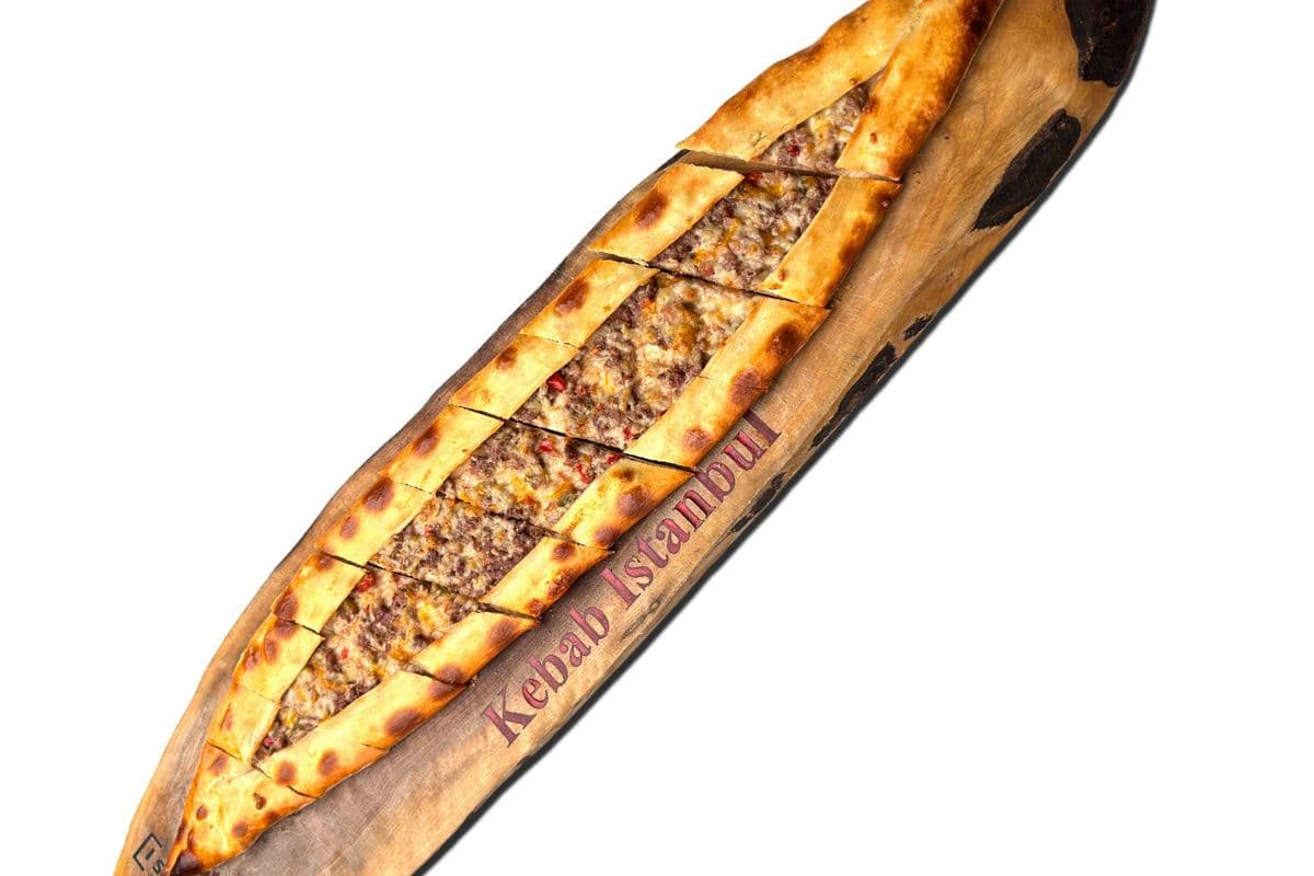 GROUND BEEF & CHEESE PIDE