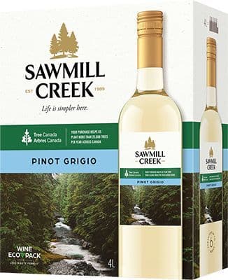 Sawmill Creek Pinot Grigio, 4 L