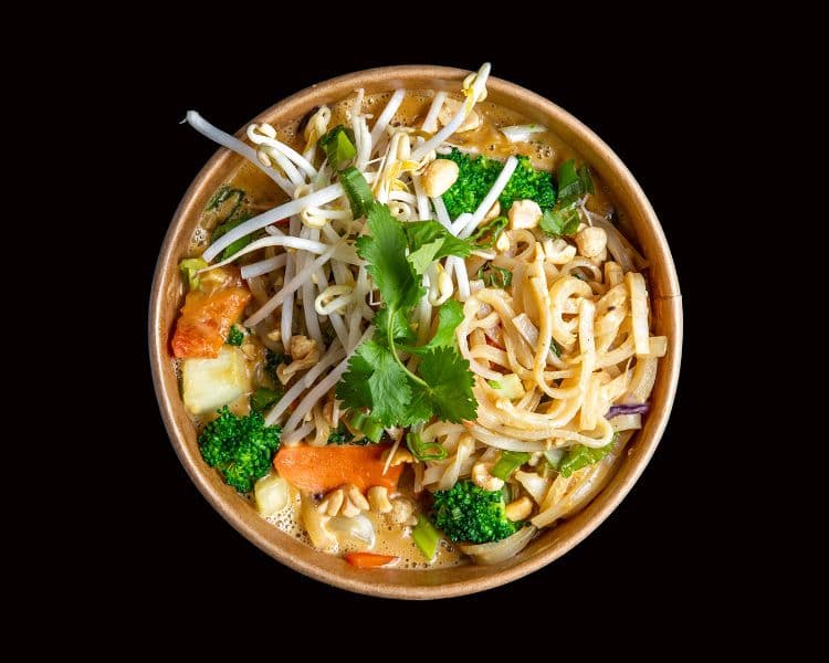 Spicy Peanut Noodle Box - V