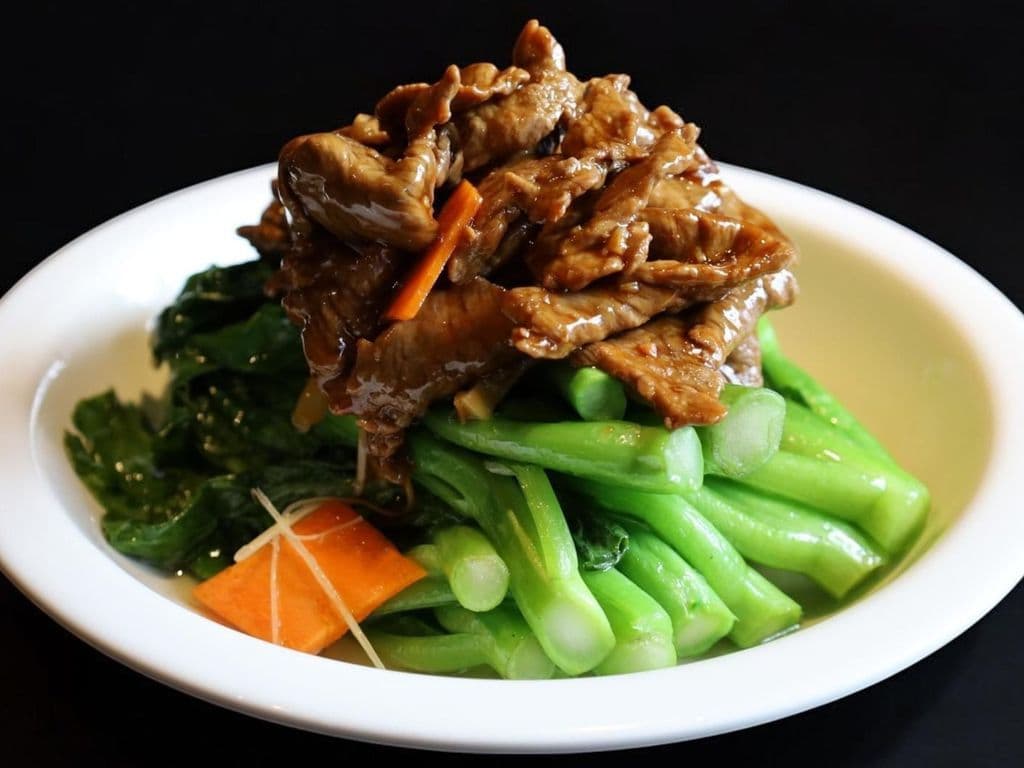 CS27Beef Stir-Fried Choy Sum