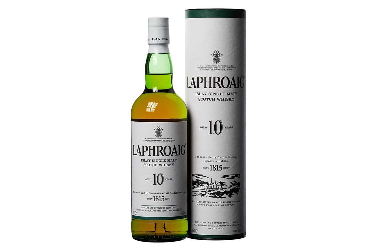 Laphroaig 10 Yr Old (750 ml) *Islay Single Malt Scotch* (1 x 750ML)