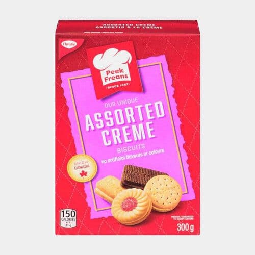 Peek Freans Assortiment de biscuits à la crème (300g) / Peek Freans Assorted Creme Biscuit (300g)