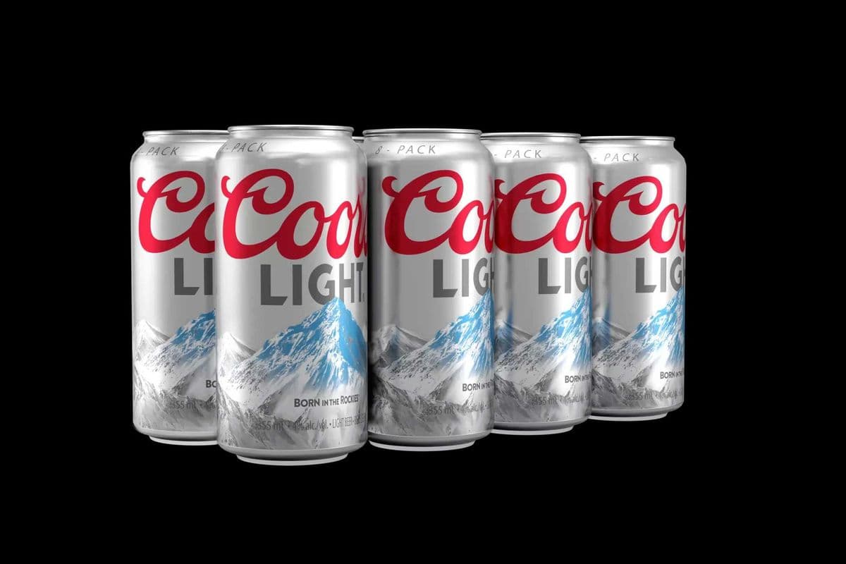 COORS LIGHT (8 x 355 ML CANS) (8 x 355ML)