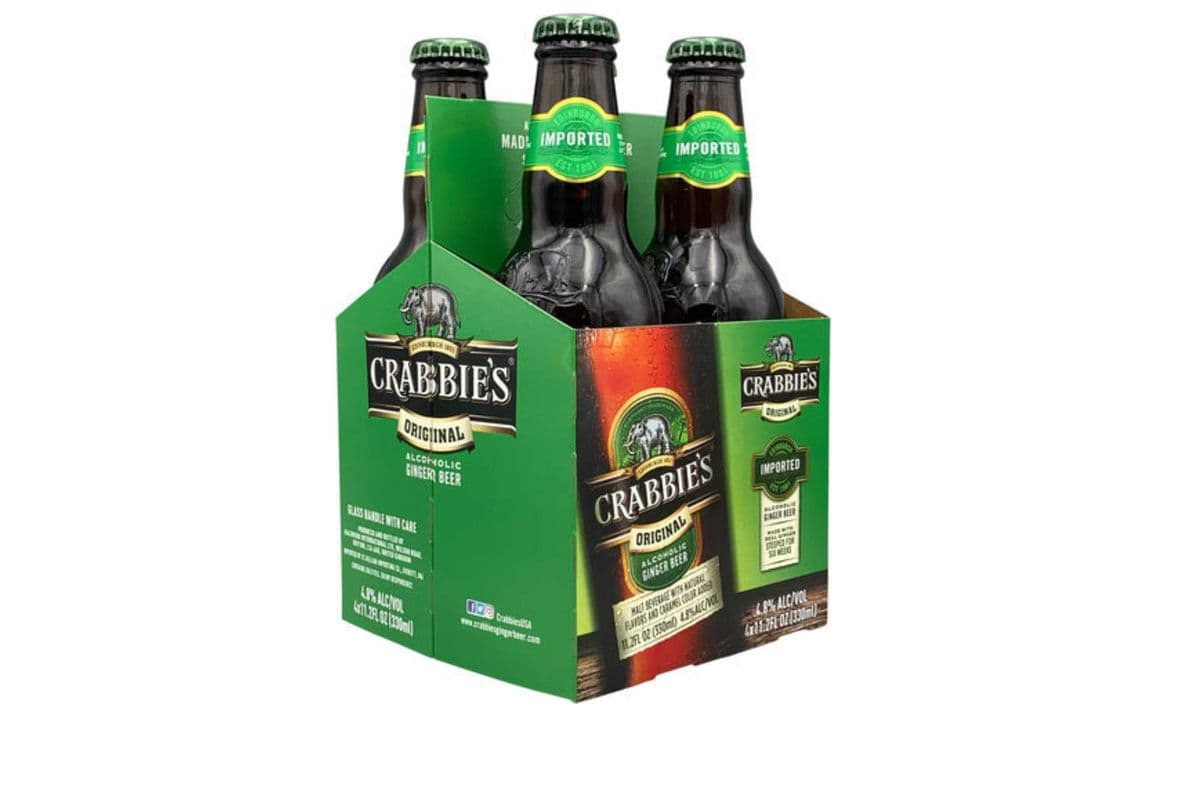 CRABBIES ALCOHOLIC GINGER 4PK (4 x 355ml)