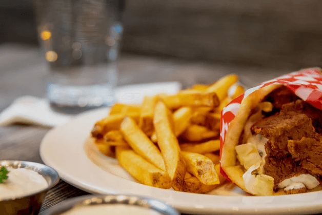 Chicken Donair Combo