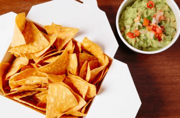 Guacamole and Chips (Small)