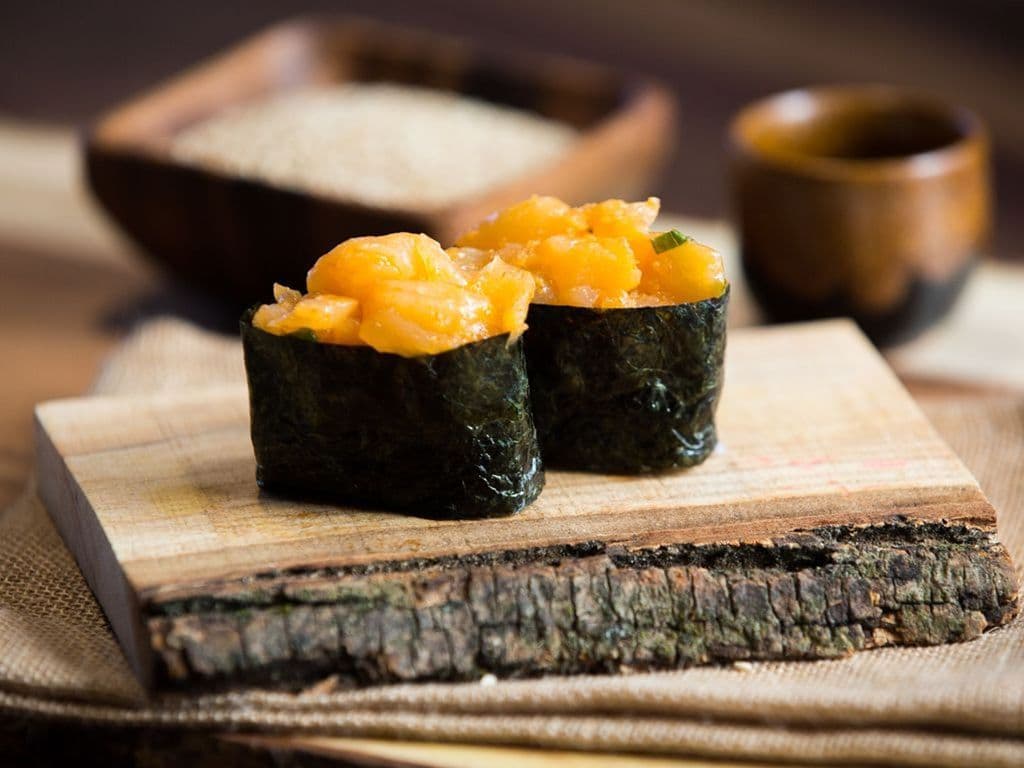Spicy Scallop Sushi(2pc)