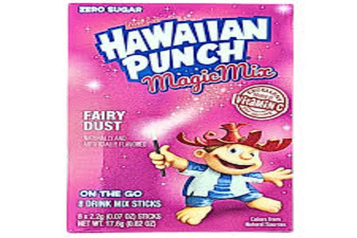 Singles 2 go Hawaiian Punch Fairy Dust Zero Sugar (6 sticks)