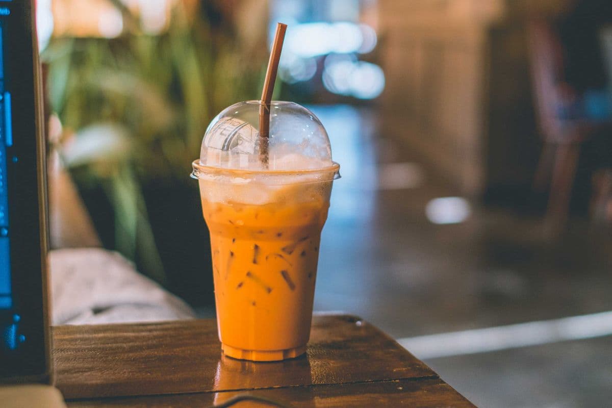 Thai Iced Tea with cream (16 oz)