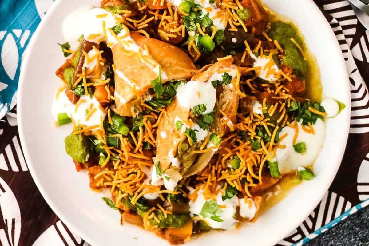 Samosa Chaat (2 pcs)